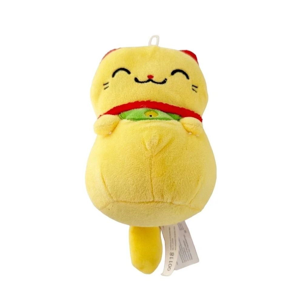 KleptoCats Plush Lucky‎ Cat Yellow Stuffed Toy 8